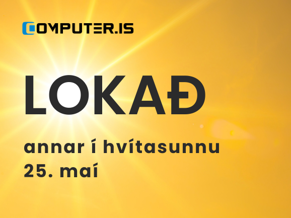 Lokað annan í hvítasunnu 2026