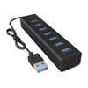 USB hub Icybox USB3 7P IB-HUB1700-U3 m/PSU