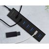 USB hub Icybox USB3 7P IB-HUB1700-U3 m/PSU