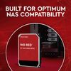 Harður diskur 3,5 Western Digital  4TB Red