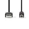 USB 2.0 cable. USB A male - USB B male 5.00 meters