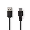 Kapall USB A karl - A kona  3m framlenging