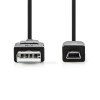 Kapall USB A karl - Mini 5pin karl 2m
