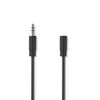 3.5mm stereo jack extension cable. 3.5mm stereo male - 3.5mm stereo female 5.0 meters