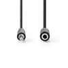 3.5mm stereo jack extension cable. 3.5mm stereo male - 3.5mm stereo female 5.0 meters