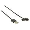 Data & Charging cable for iPhone and iPad. iPod 30p male - USB A male 2.00 meters