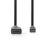 Breytistykki HDMI 19p kona - MicroHDMI 19p karl