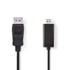 DisplayPort - HDMI cable. DisplayPort male - HDMI male 2.00 meters