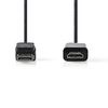 DisplayPort - HDMI™ Cable, DisplayPort Male - HDMI™ Male, 3.0 meters, Black