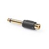 Mono Audio Adapter 6.35 mm Male - RCA Female CAGP23935BKG