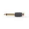Mono Audio Adapter 6.35 mm Male - RCA Female CAGP23935BKG