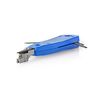 LSA punch-down tool for LSA krone. Connect network-cable wires to LSA krones and strips