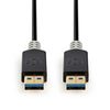 Nedis CCBW61000AT20 USB cable 2 m USB 3.2 Gen 1 (3.1 Gen 1) USB A Anthracite