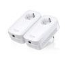 TP-LINK TL-PA8010PKIT - 1.2GB Powerline with Pass-through (1 LAN port)    Net yfir rafmagn TP-Link 1200M TL-PA8010P KIT