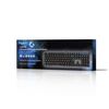Nedis GKBDM110BKND keyboard USB QWERTY Nordic Black