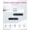 ICY BOX IB-HUB801-TB4 Thunderbolt 4 40000 Mbit/s Anthracite, Black