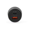 Nedis Car Charger Smartphone Black Cigar lighter Fast charging Auto