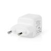 Nedis Mini Wall Charger White Indoor