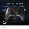 Nedis GGPD110BK Gaming Controller Black USB Gamepad Digital PC