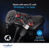 Nedis GGPD110BK Gaming Controller Black USB Gamepad Digital PC