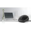 Nedis MSWS110BK mouse Right-hand USB Type-A Optical 1600 DPI