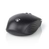 Nedis MSWS110BK mouse Right-hand USB Type-A Optical 1600 DPI