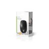 Nedis MSWS110BK mouse Right-hand USB Type-A Optical 1600 DPI