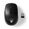 Nedis MSWS110BK mouse Right-hand USB Type-A Optical 1600 DPI