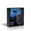 Nedis GMWD110BK mouse Gaming Right-hand USB Type-A Optical 7200 DPI