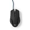 Nedis GMWD110BK mouse Gaming Right-hand USB Type-A Optical 7200 DPI