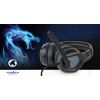 Nedis GHST410BK headphones/headset Wired Head-band Gaming USB Type-A Black