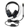 Nedis GHST410BK headphones/headset Wired Head-band Gaming USB Type-A Black