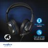 Nedis GHST410BK headphones/headset Wired Head-band Gaming USB Type-A Black