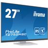 iiyama ProLite 27” Optical Bonded PCAP 10pt touchscreen monitor with IPS panel technology, edge-to-edge glass design and anti-fingerprint coating