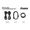 iiyama ProLite 27” Optical Bonded PCAP 10pt touchscreen monitor with IPS panel technology, edge-to-edge glass design and anti-fingerprint coating