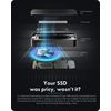 Hýsing M.2 NVMe Icybox 80Gbps USB4-C IB-1980M-80G