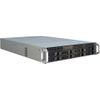 Inter-Tech IPC 2U-2408 Rack Black, Stainless steel