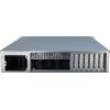 Inter-Tech IPC 2U-2408 Rack Black, Stainless steel