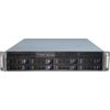 Inter-Tech IPC 2U-2408 Rack Black, Stainless steel