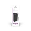 Nedis UPBKPD30000BK power bank Lithium Polymer (LiPo) 30000 mAh Black