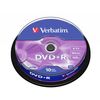 Geisladiskar DVD+R Verbatim 4,7GB 10stk 16x
