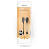 Nedis CCGB60EXTBK500 cable gender changer RJ-45 USB 1.1 Type-A Black