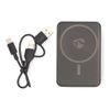 Nedis UPBKW15W5000BK power bank Lithium Polymer (LiPo) 5000 mAh Wireless charging Black