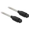 Kapall Firewire 1394 9pin - 9pin 2,0m Delock
