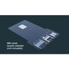 Manhattan USB-C Contact Smart Card Reader with MicroSD slot, USB Type-C Male to Contact Reader Interface and microSDXC, Supports Windows, macOS and Linux, Reads SIM Cards with Adapter, Cable 1m, Black, Three Year Warranty