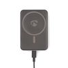 Nedis UPBKW15W5000BK power bank Lithium Polymer (LiPo) 5000 mAh Wireless charging Black