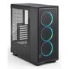 Tölvukassi Fractal Design Epoch svartur m/gler RGB