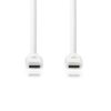 Kapall USB3.2 C karl - C karl 2m Gen1 60W hvítur