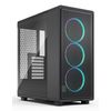 Tölvukassi Fractal Design Epoch svartur m/gler RGB