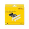 Stýrispjald DeLock PCIe 2x USB3.0 Internal 90387